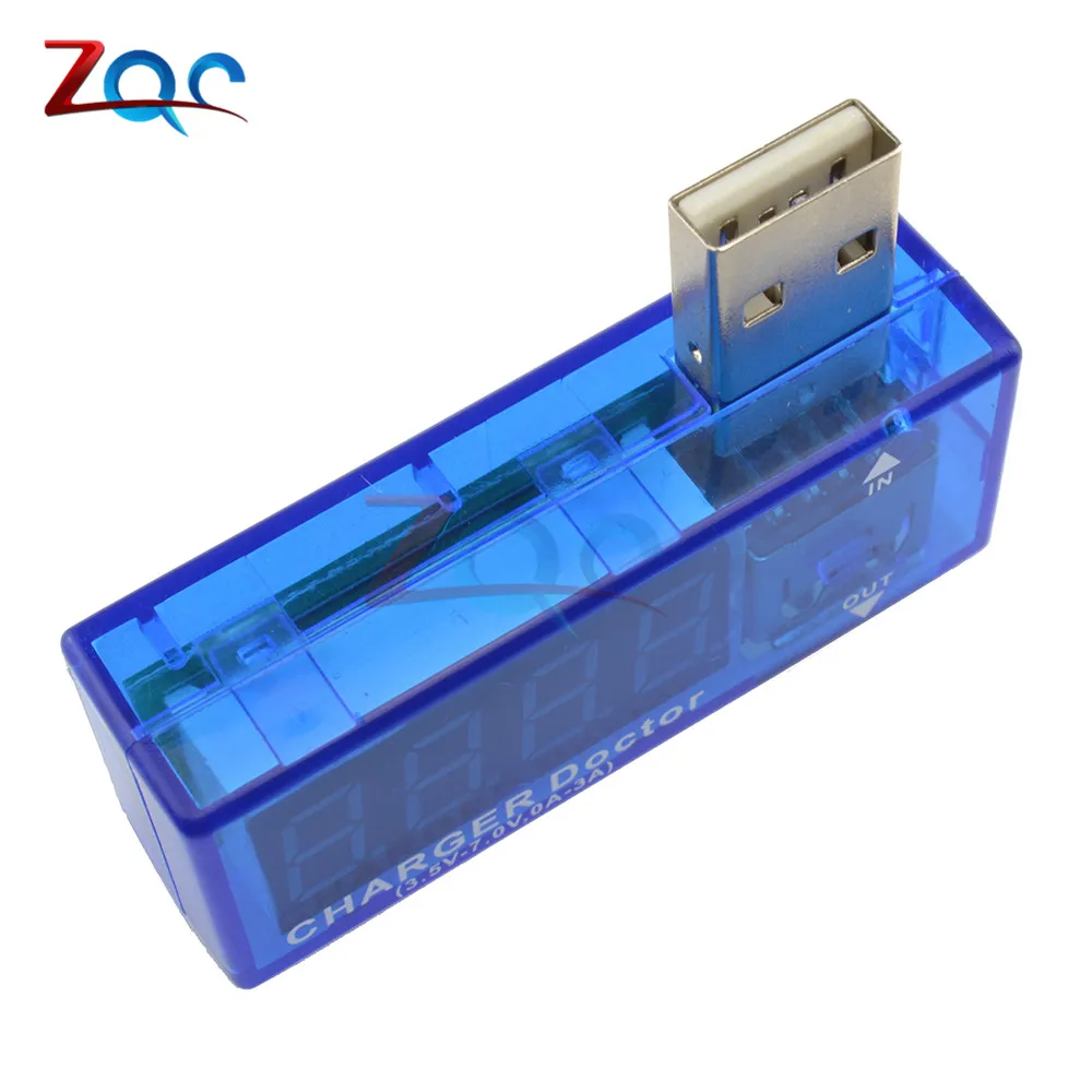 Вольтметр Smart Electronics цифровой USB Мобильный измеритель напряжения зарядка тока
