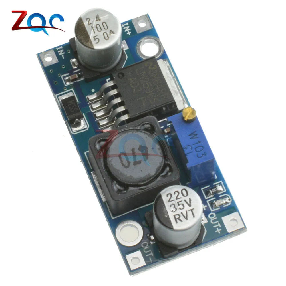 LM2596s DC-DC понижающий модуль питания 3а Регулируемый модуль LM2596 регулятор напряжения 24 в 12 В 5 в 3 в 4,0-40 до 1,3-37 в