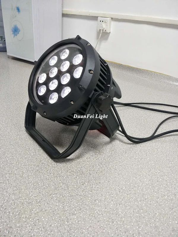 (Roadcase) 6 ламп 12x18 Вт 6в1 rgbwa + uv led par dj pro can ip65 | Лампы и освещение