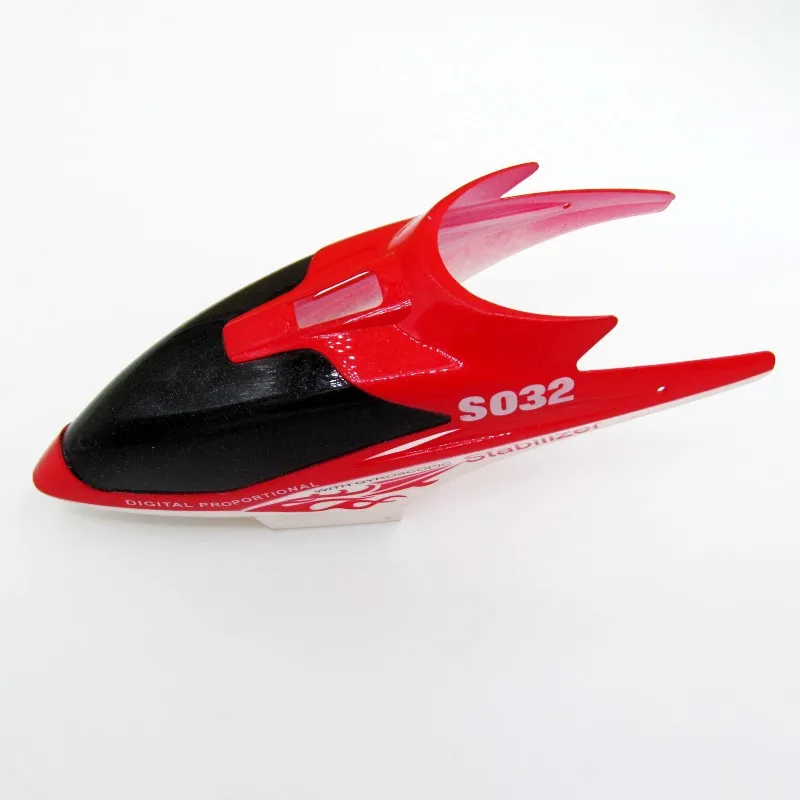 

Syma S032 S032G красная головка для R/C вертолета Rc запасные части Аксессуары