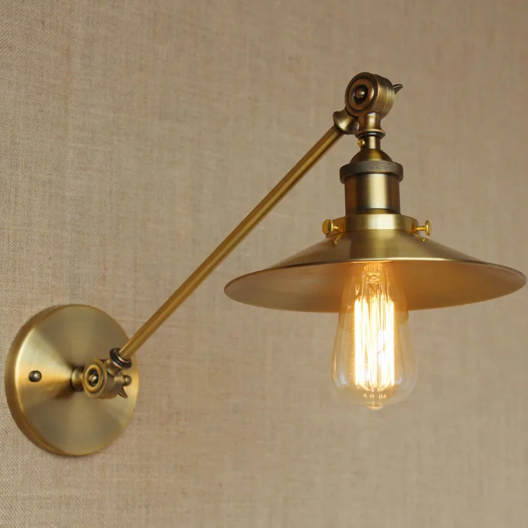 Adjsutable настенный светильник с длинным кронштейном Светильники для спальни