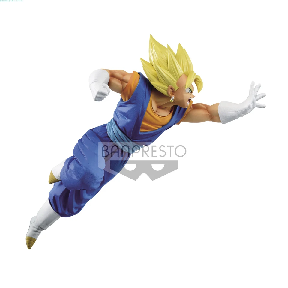 Tronzo Banpresto Dragon Ball Z Vegetto SSJ фигурка игрушки слияние крови Vegetto Vegito ПВХ Модель фигурные игрушки куклы