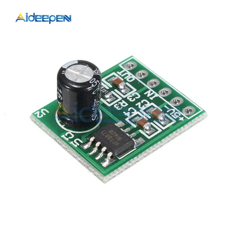 DC 3 V 5 Mini XH M125 XPT8871 моно стерео литиевая батарея усилитель мощности модуль Плата