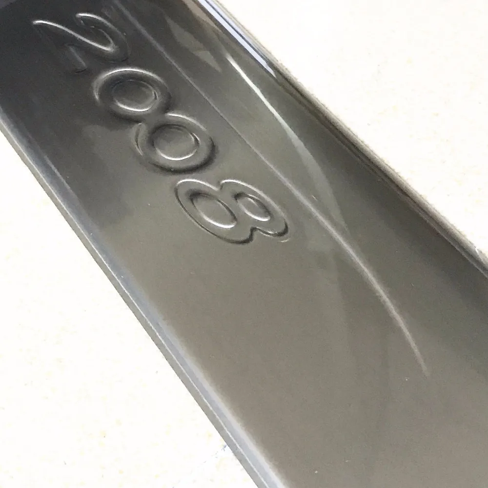 DEE аксессуары ультратонкая Накладка на порог из нержавеющей стали для 2010 2011 2012 2013