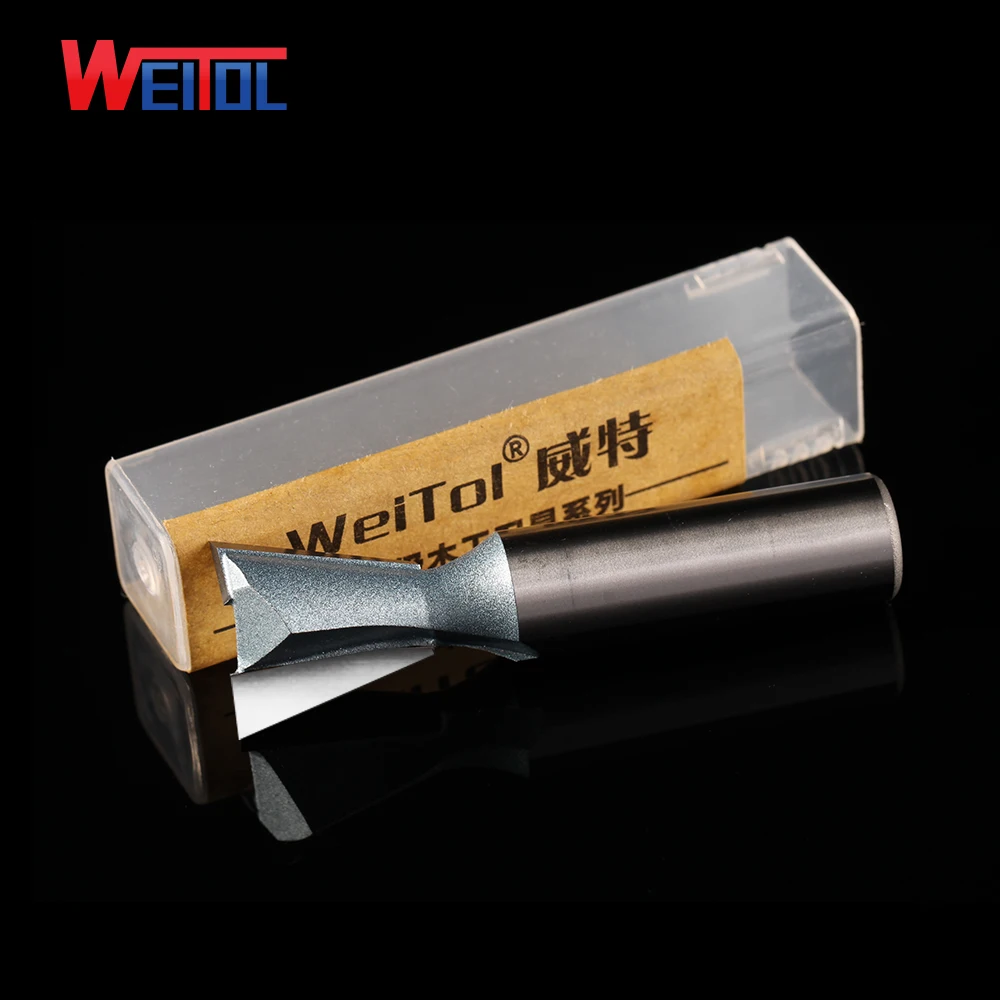 Weitol 1 шт. 1/2 или 1/4 дюйма фреза из карбида вольфрама с ласточкиным хвостом