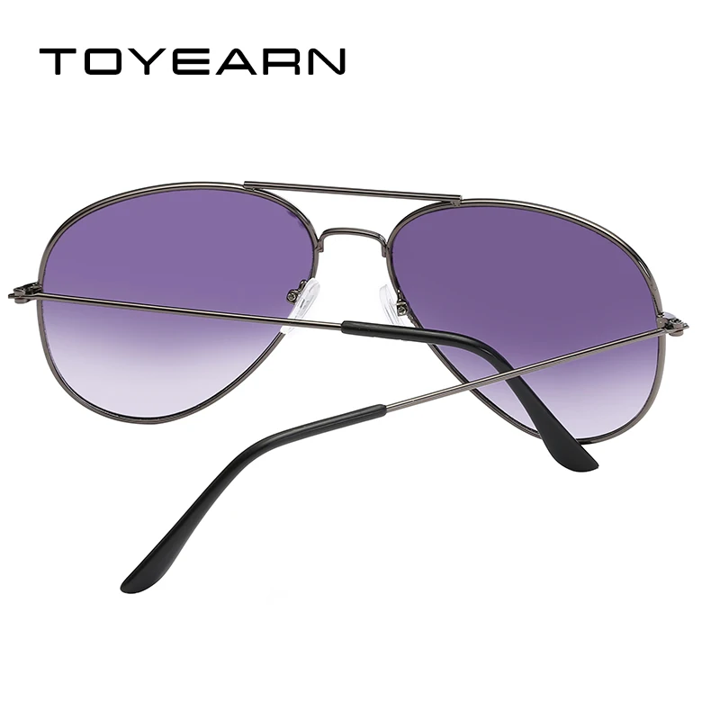 

TOYEARN Vintage Brand Designer Classic Men's Pilot Sunglasses Women Men Driving Mirror Glass Sun Glasses For Female Male UV400
