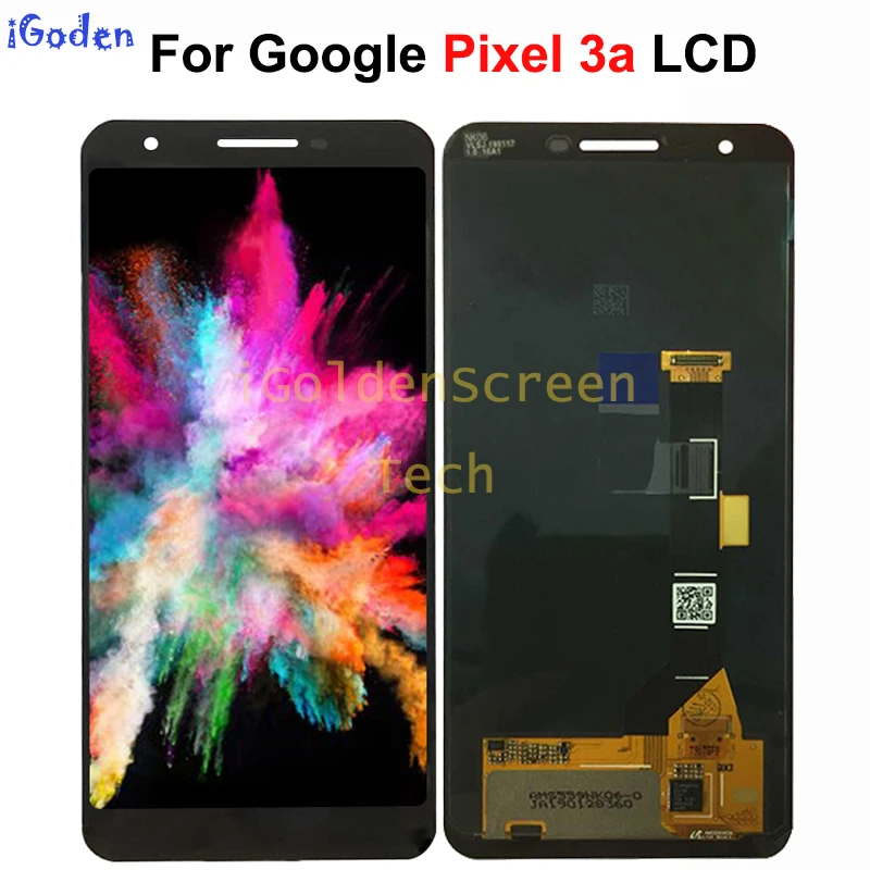 Активно-матричные осид Экран для Google Pixel 3a ЖК-дисплей Дисплей кодирующий