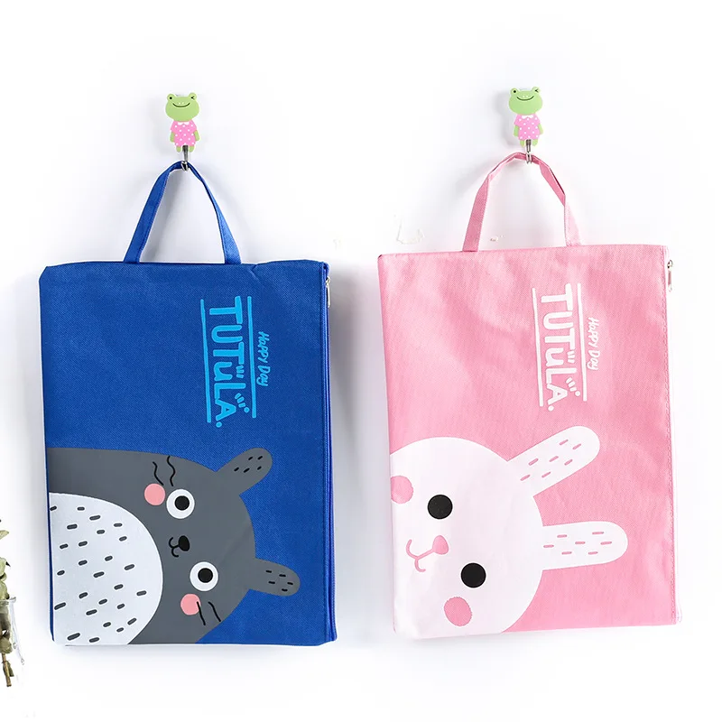 Милый мультфильм Кот Тоторо папки на молнии сумка Kawaii A4 файл держатель для документов детский подарок канцелярские принадлежности офисные школьные принадлежности