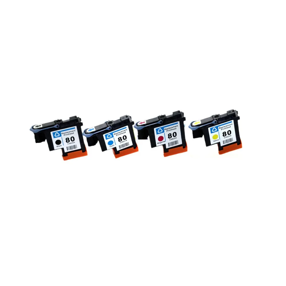 Совместима с hp80 печатающей головкой Designjet 1000 1050c 1055 чернильный картридж