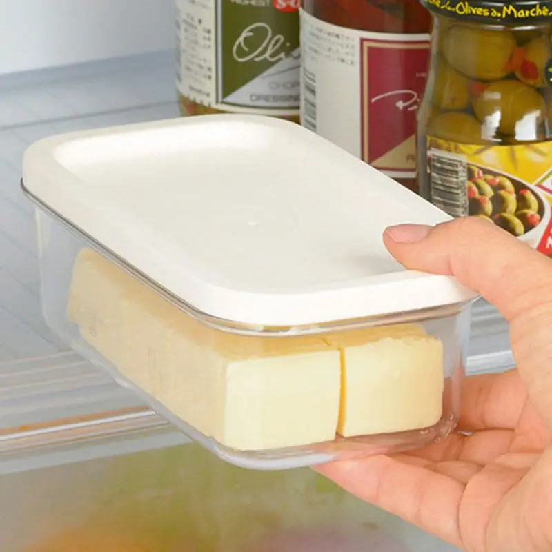 VFGTERTE 1PC Butter Cutter Storage with Lid Glass Slicer Bread Cake Cheese Keeper Container Multi-Functional Kitchen Box | Дом и сад