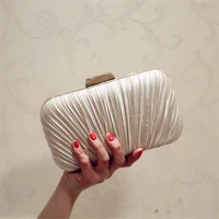 2022 silk evening bags fold banquet dinner clutch for ladies wedding party bags evening clutch drop shipping mn1287
