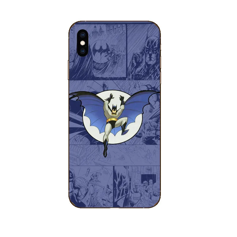 Силиконовый чехол Captain AmericaTPU для iPhone 11Pro 8 Plus X XS Max XR 5 6 6S Wolverine 7 | Мобильные телефоны