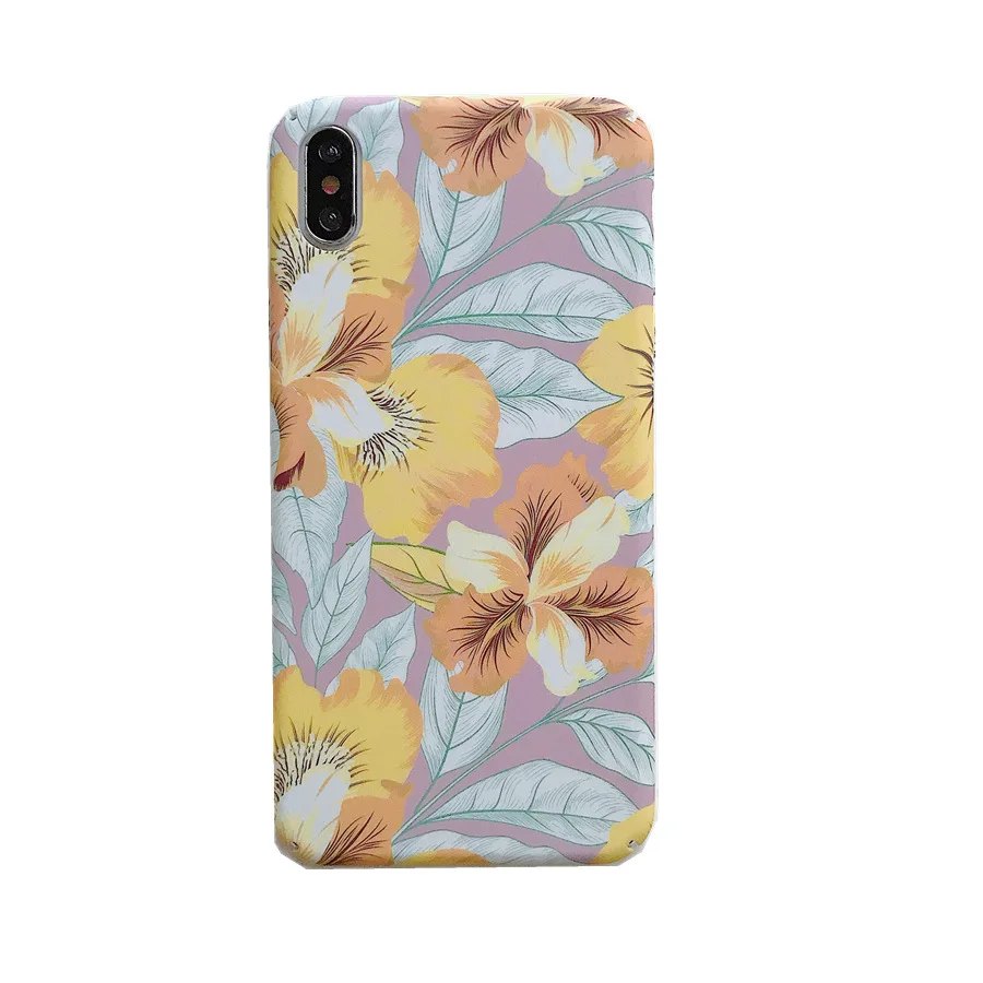 Ретро абстрактный летний корейский чехол для телефона iPhone 7 Puls 6 6S 8Puls X XS XR Xsmax