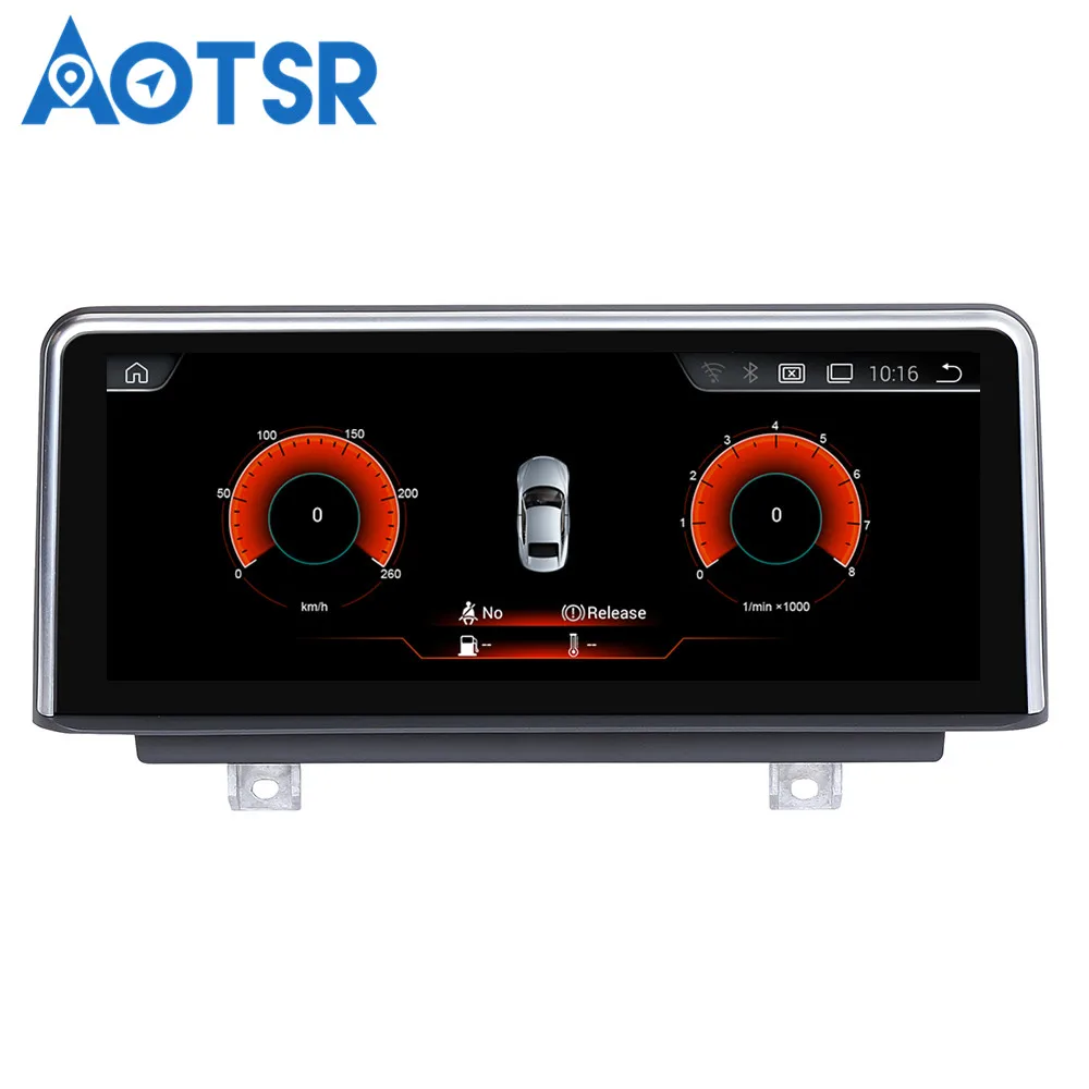 Автомобильный GPS-навигатор Aotsr Android 4 без DVD-плеера головное устройство для BMW 1