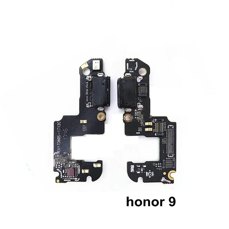 honor 9 Микрофонный модуль+ USB плата с зарядным портом гибкий кабель соединитель части для huawei Honor 9/Honor 9 Lite/Honor 9i - Цвет: honor 9