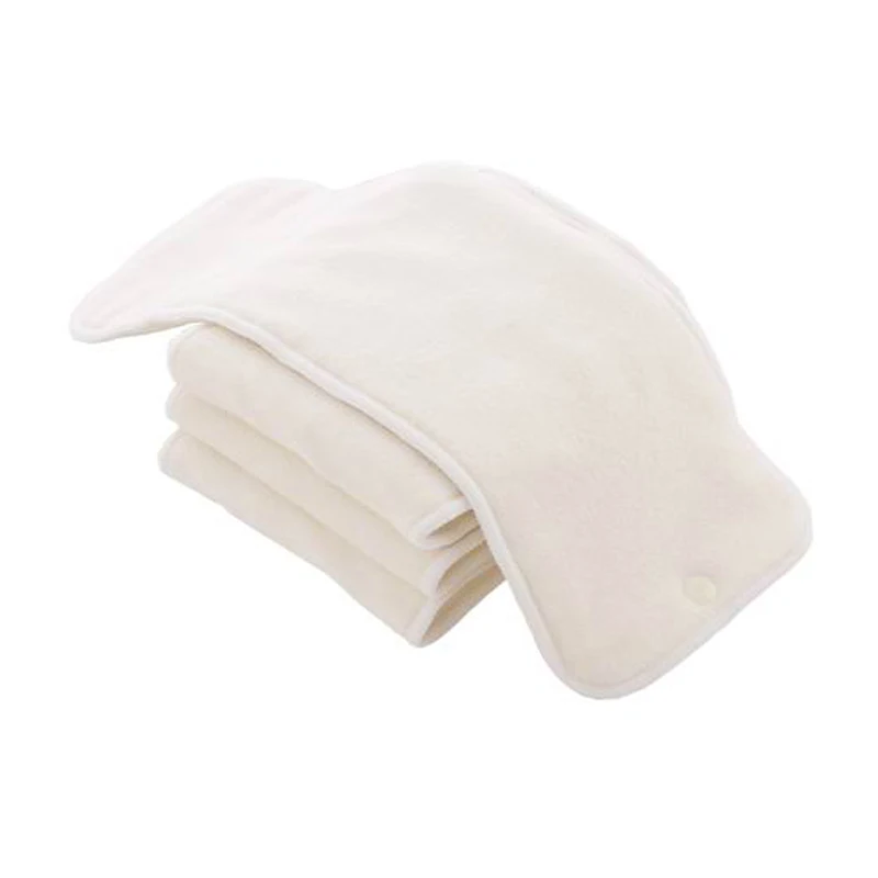 JinoBaby Натуральный Бамбуковый Couche Lavable многоразовые подгузники супер впитывающие