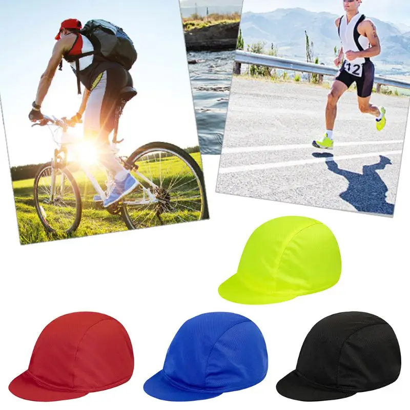 Велосипедная Кепка быстросохнущая впитывающая пот дышащая Шапка для спорта на