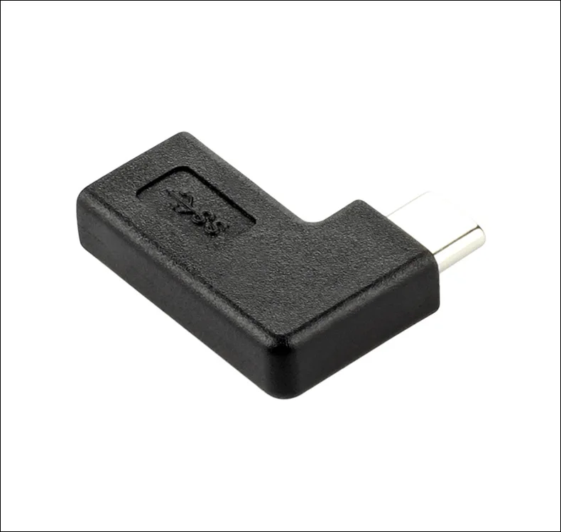 Переходник удлинитель для Galaxy S8 + Plus 90 градусов правый и левый угол USB type c 3 1|angle