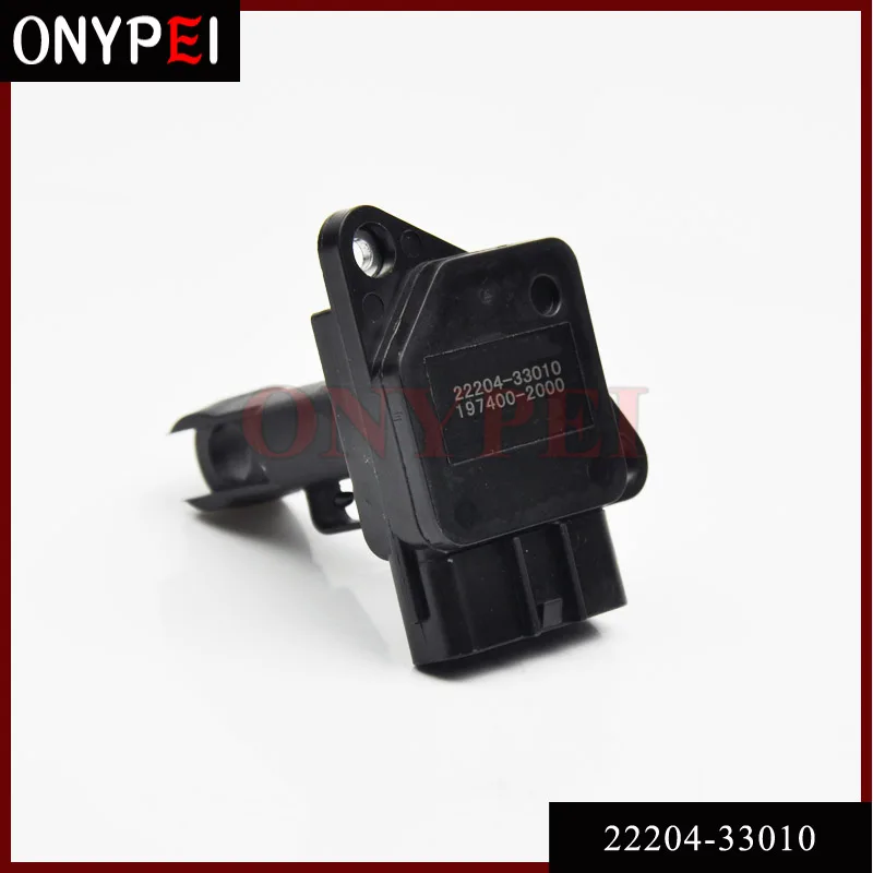 Расходомер воздуха 22204 33010 Для Toyota Corolla Auris Yaris Landcruiser Hiace 2220433010|flow meter|flow meter airflow 1&quot |