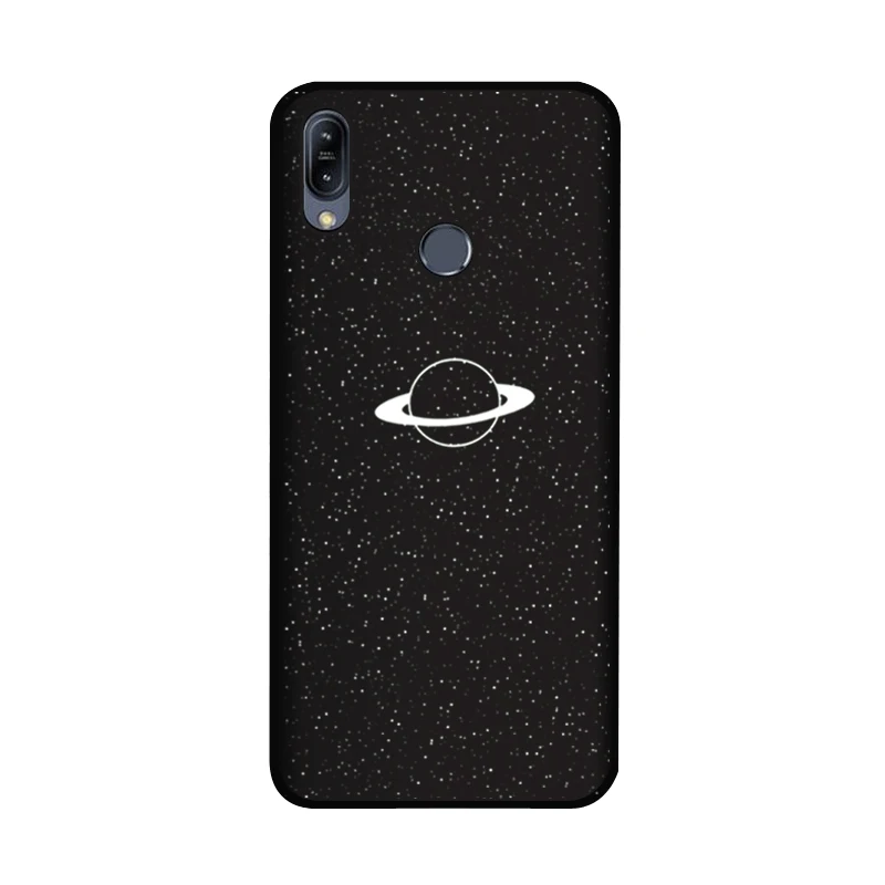 Мягкий силиконовый чехол QAQsam для Asus Zenfone Max M2 ZB633KL с рисунком Матовые чехлы