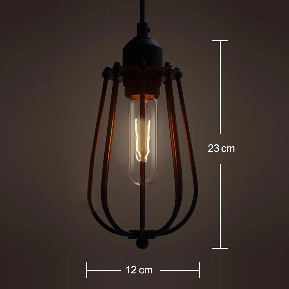 

Loft Light Vintage Industrial Lamp Scandinavian Pendant Light Modern Iron Creative Restaurant Bedroom Pendant Lamp