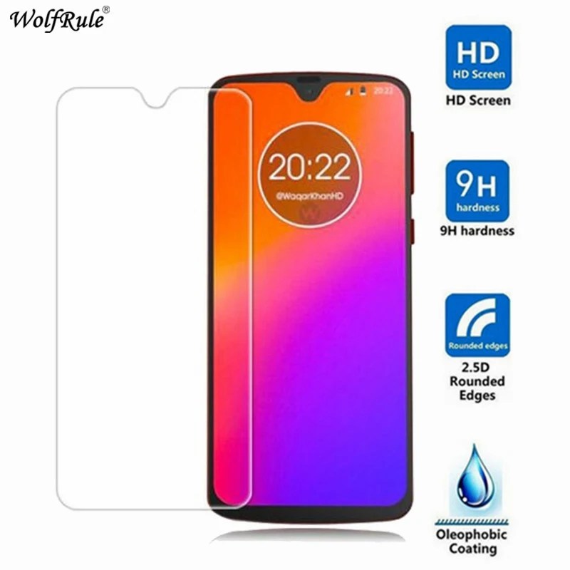 2 uds para vidrio Motorola Moto G7 de vidrio templado Protector de pantalla para Motorola Moto G7 tel&eacute;fono Protector de vidrio pel&iacute;cula-1