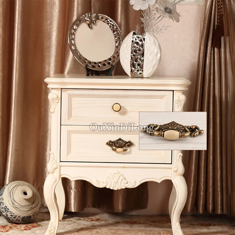 Винтажные керамические ручки для кухонной мебели 10 шт. кухонных дверей в