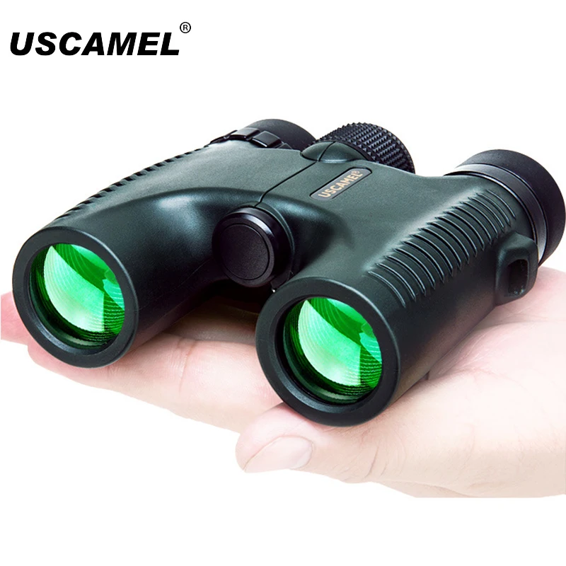 USCAMEL HD 10x26 бинокль мощный зум дальность 5000 м профессиональный водонепроницаемый