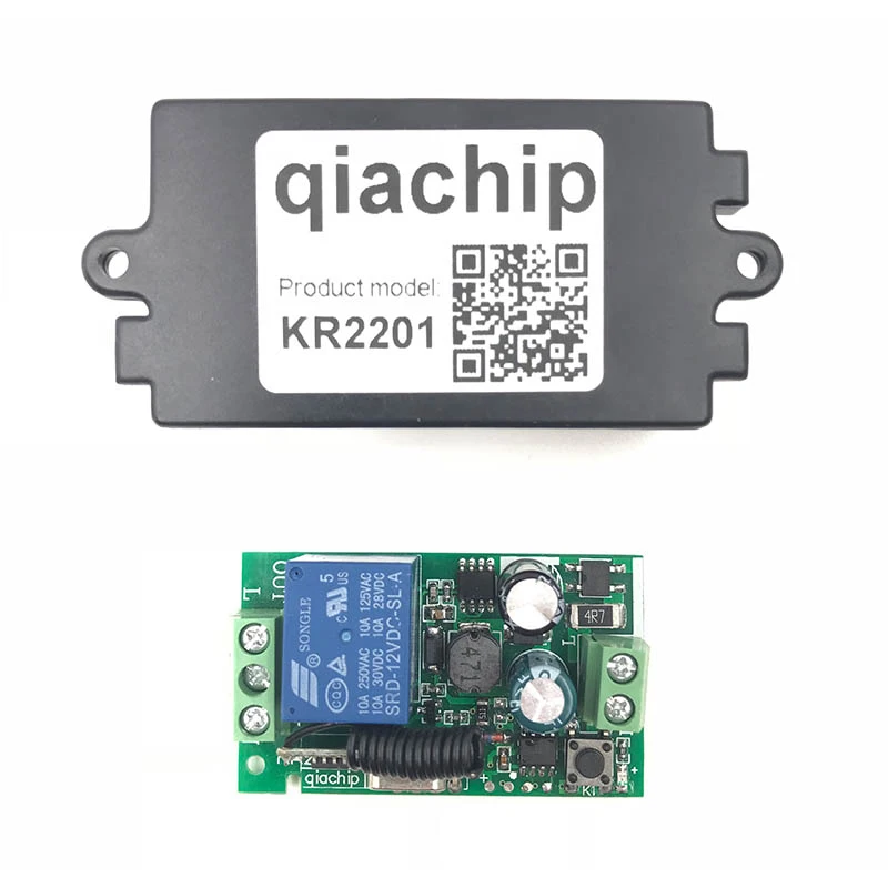 Новый AC85V ~ 220 В 1CH переключатель дистанционного управления беспроводное реле 433 92