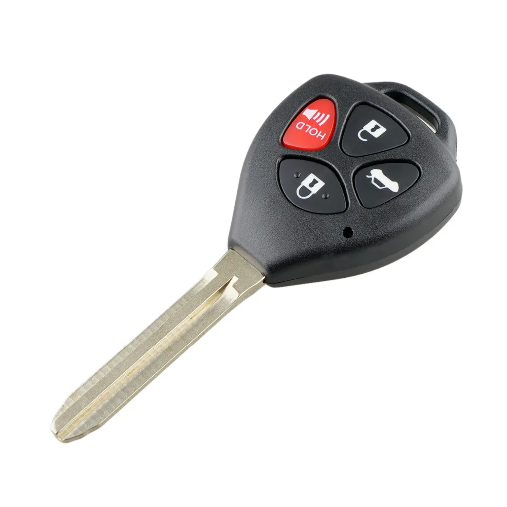 BHKEY 4 кнопки дистанционного ключа для Toyota GQ4-29T 314 МГц для Toyota Corolla 2010 2011 2012 2013 транспондер 4D67 или G чип опционально