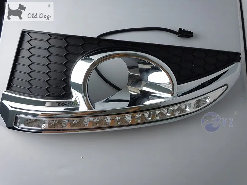 DRL для Chevrolet Captiva 2011 2012 2013 Габаритные огни колпак противотуманных фар фары 12V дневной свет авто-Стайлинг Chevy