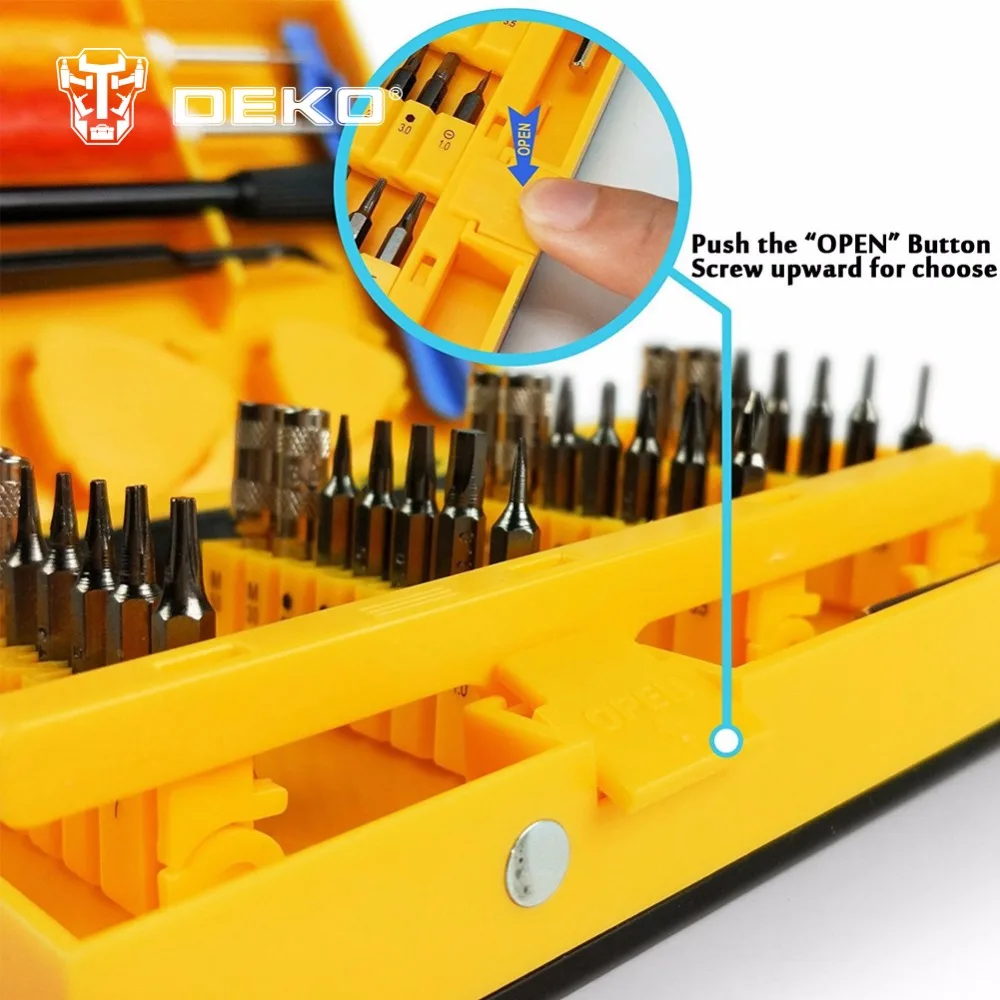 Набор инструментов для ремонта DEKOPRO 38 в 1 набор мобильных телефонов iPhone|set tool kit|tool