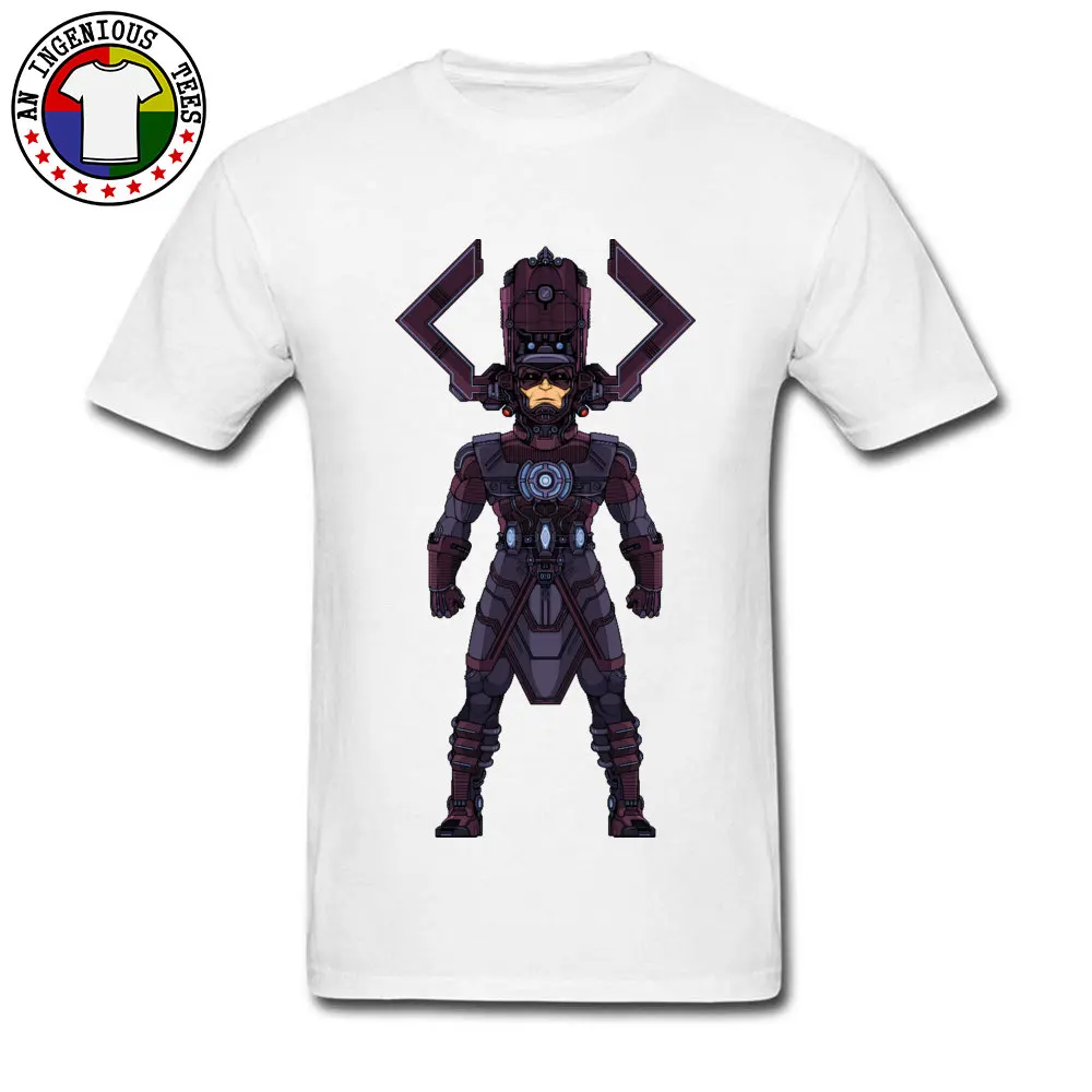 Огромный Galactus герои Косплей Аниме Топ футболки для влюбленных день мягкие