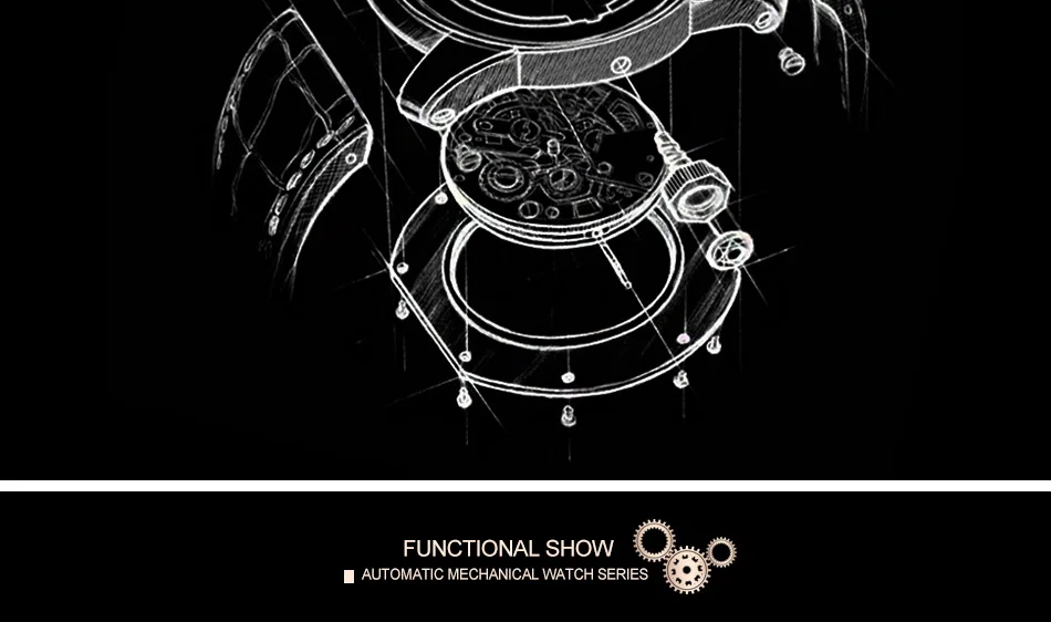 SINOBI Мужские автоматические механические часы Tourbillon Мужские скелетные наручные часы качественная Подарочная коробка Наручные часы Relojes Mecanicos