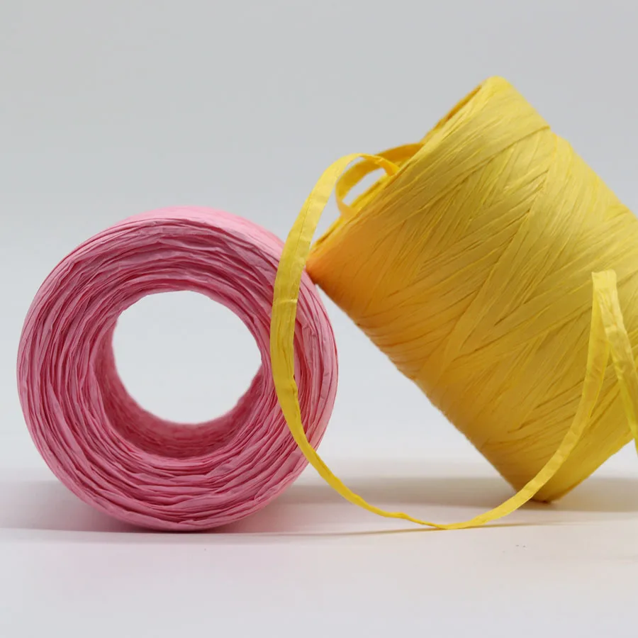 Ручная пряжа из рафии 180м