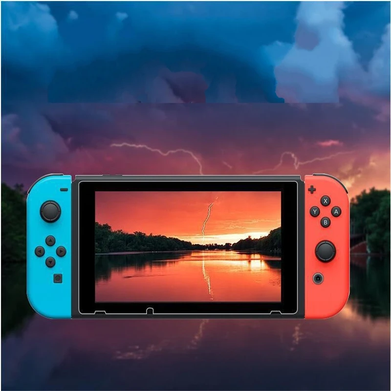 5 шт. защитная пленка для экрана 9 H закаленное стекло 3D чехол Nintendo d_switch Consola NS