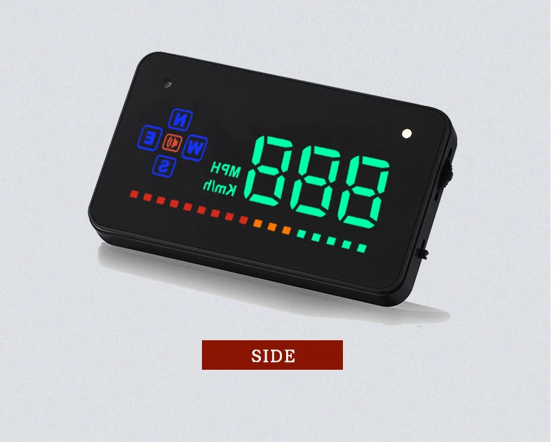 XYCING A2 HUD 3,5 дюймов, gps, автомобильный дисплей, сигнал скорости, компас, лобовое стекло, проектор, измеритель скорости, HUD с помощью gps спутников