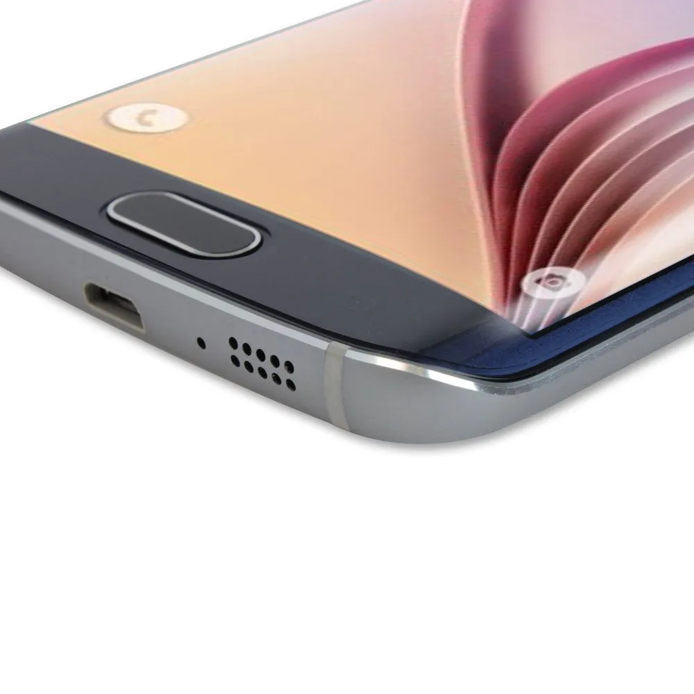2 шт для защиты samsung S6 Edge S6Edge защита экрана полное покрытие экрана HD прозрачный экран аксессуары