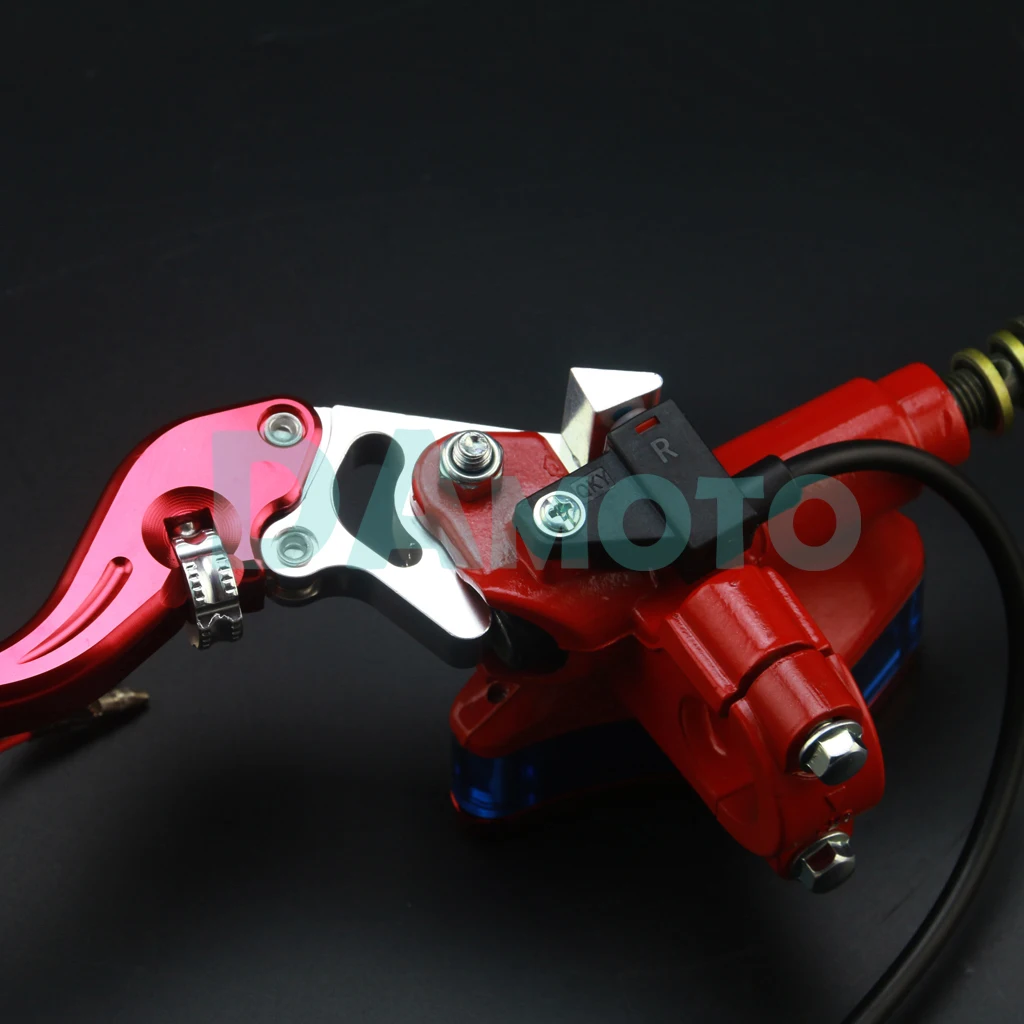 Рычаг поршневого тормоза 14 мм для мотоцикла гидравлический насос с регулируемой