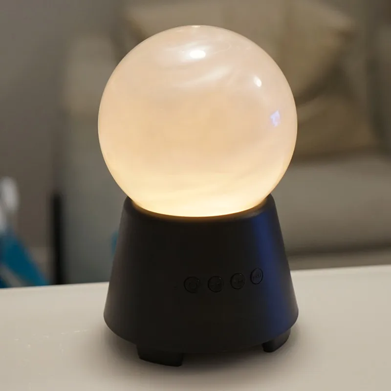 Волшебная многоцветная световая показ водная Сфера Bluetooth динамик Хрустальная