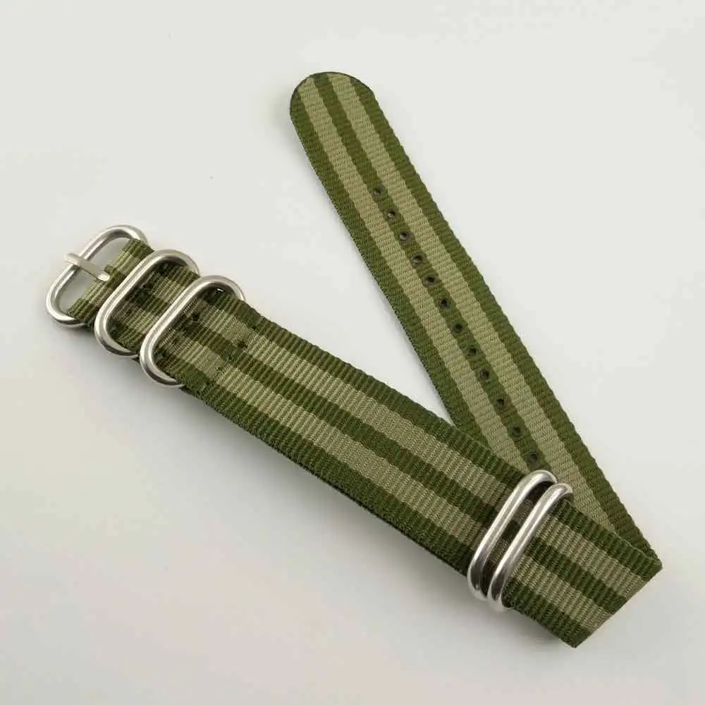 Высокое качество военный Дайвинг тяжелые нейлоновые ремни нейлон 22 мм ремешок