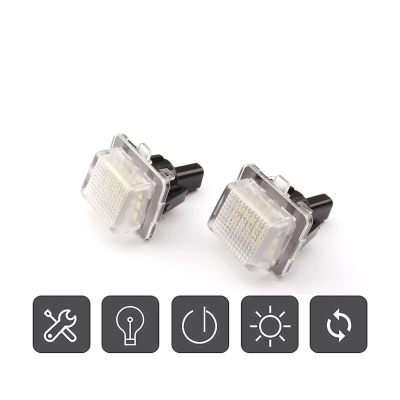 Лампа для номерного знака Benz W204 W205 W212 C216 C207 W221 светодиодная лампа в сборе |