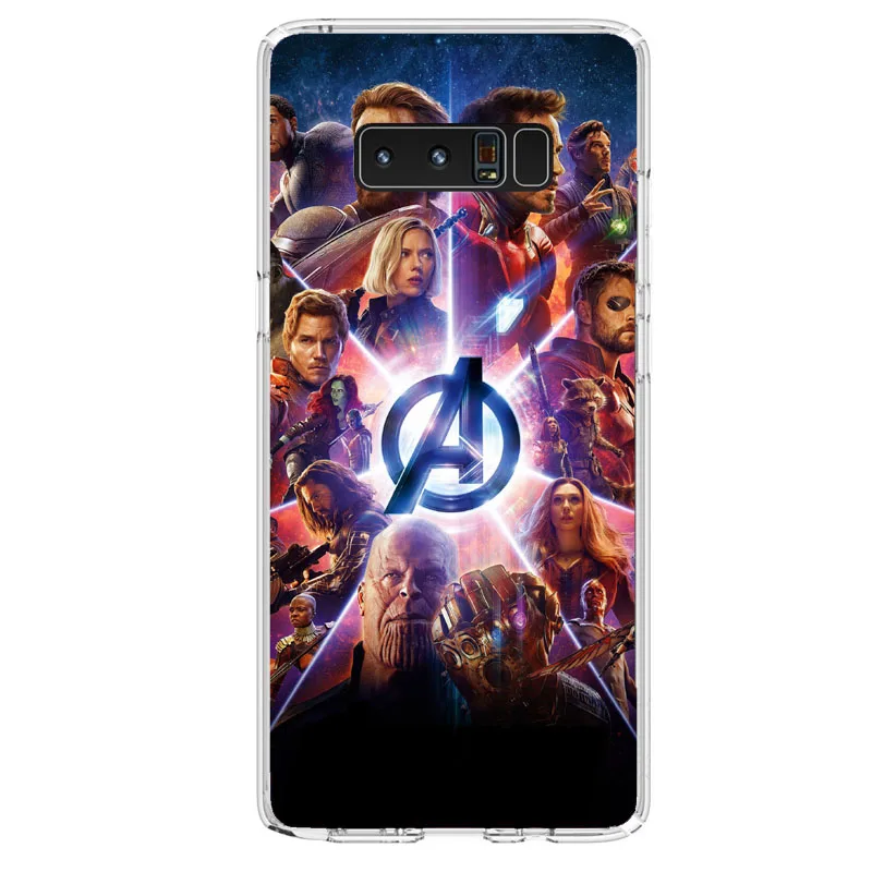 Мягкий силиконовый чехол из ТПУ с изображением героя Мстителей для samsung A30 S10LITE S9 S7 S8 S9PIUS S7EDGE 2018A8 A6 NOTE9 - Цвет: TPU