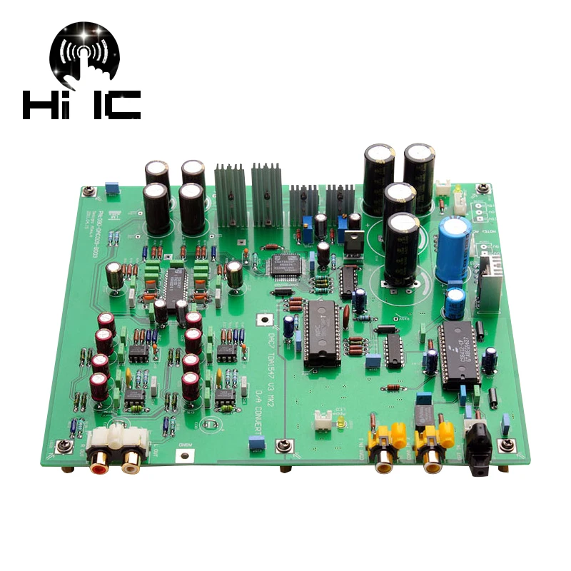 TDA1547 V3 mk2A HiFi лихорадка ЦАП Декодер совета DAC7 Архитектура декодер | Электроника