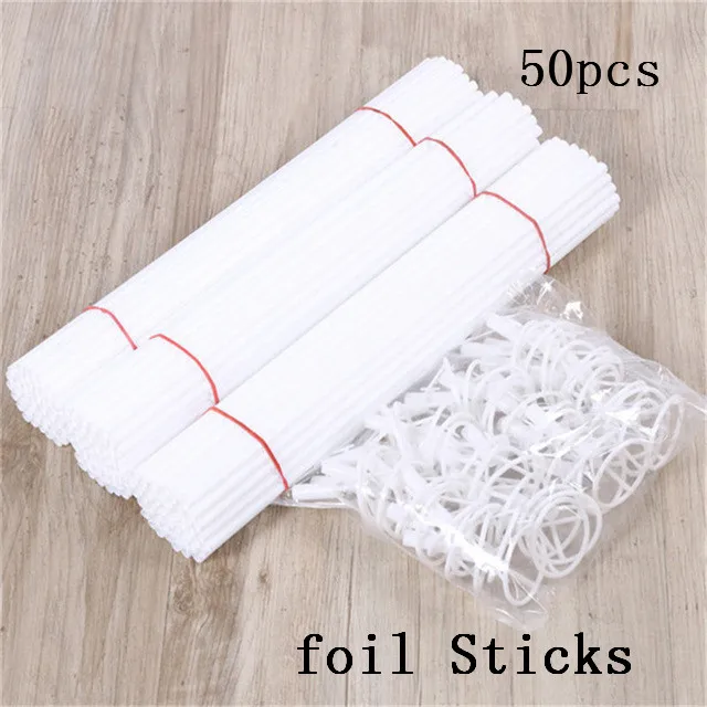 100pcs 100 шт./лот 40 см латексные воздушные шары палочки белые стержни из ПВХ для держатель воздушных шаров палочки с чашкой декоративные аксессуары для вечеринок - Цвет: 100pcs