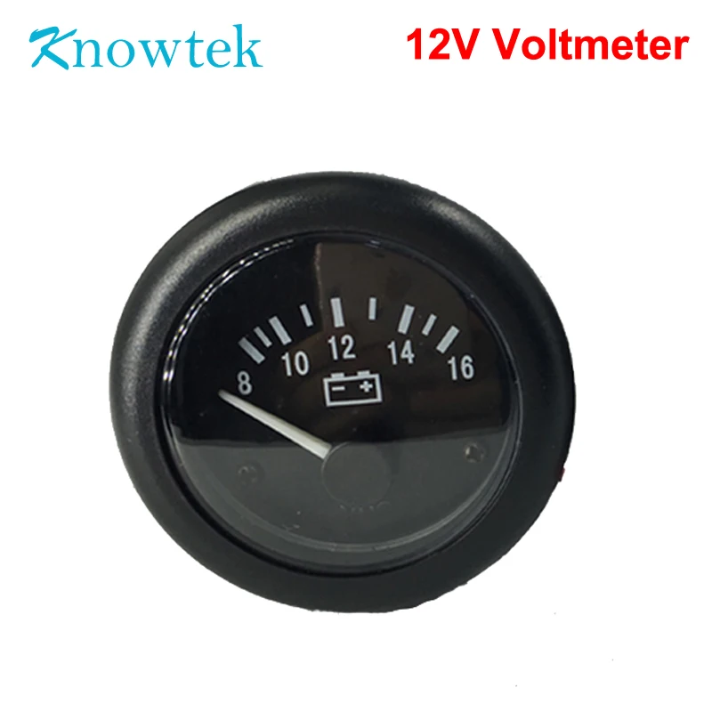 12 В 24 в вольтметр gauge VDO Тип измеритель напряжения 8 В~ 16 в 16 В~ 32 в " /52 мм w/Жгут