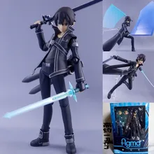 Anime Figma Figure Sword Art Online S.A.O Kirito Kazuto Figma 174 178 241 248 PVC Action Figure Collectible Model Toys Doll Gift