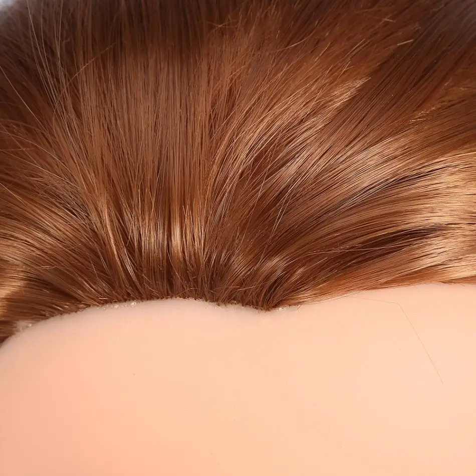 Манекен для волос из синтетического волокна 26 дюймов голова манекен