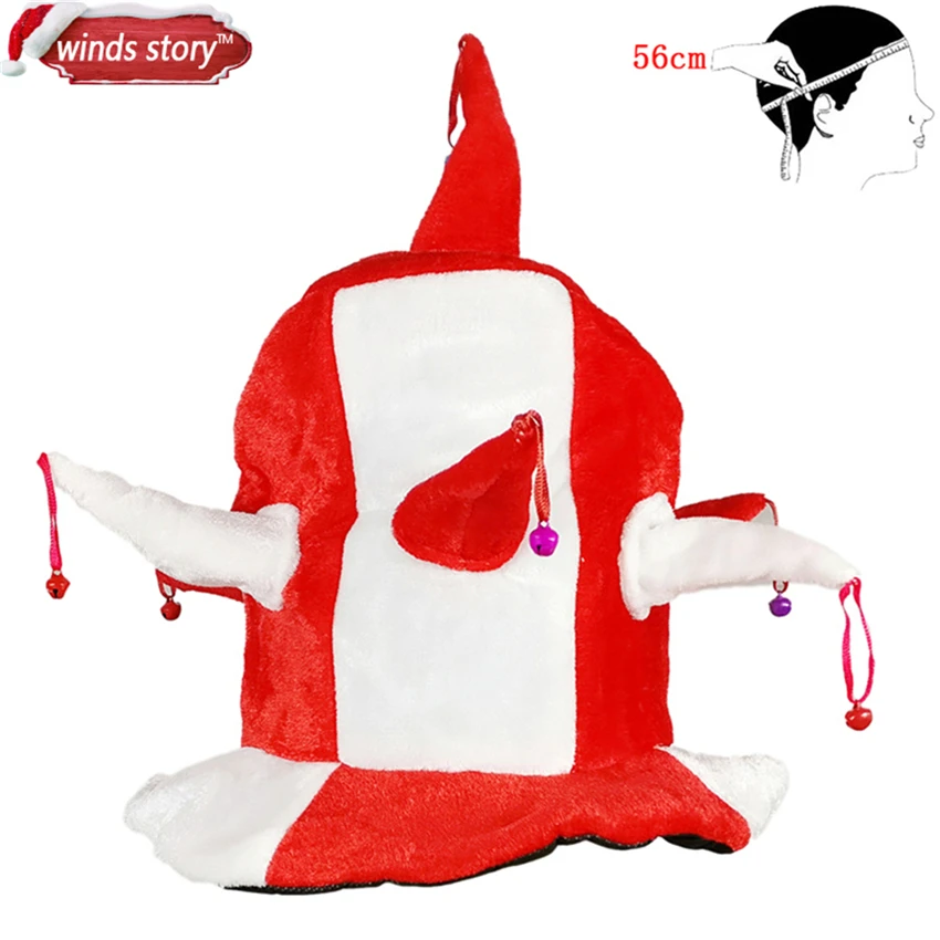 Разноцветные брикеты в виде цирка шляпа с колокольчиками для вечеринок