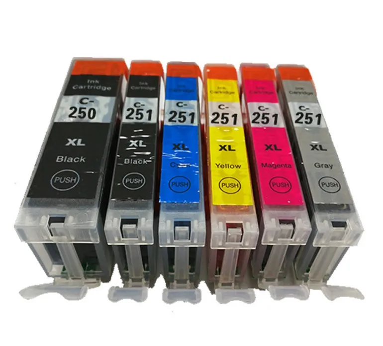 Картридж для принтера Canon MG6420 / MG6620 IP7220/MX722 6 шт./компл.|cartridge for canon|cartridge printercartridge canon
